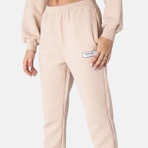 Adika Waffle Knit Sweatpants